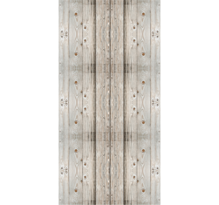 Office roller blind in white pine wood effect - TenStickers