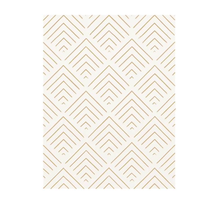 Teenage bedroom roller blind with simple chevrons - TenStickers