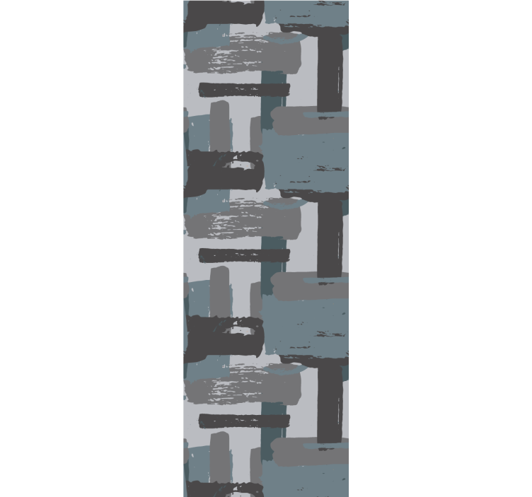 Teenage bedroom roller blind in soft pastel blocks - TenStickers