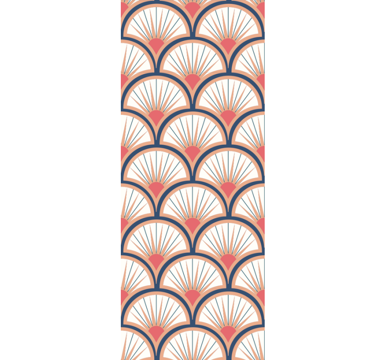 Modern roller blind elegance in arches - TenStickers