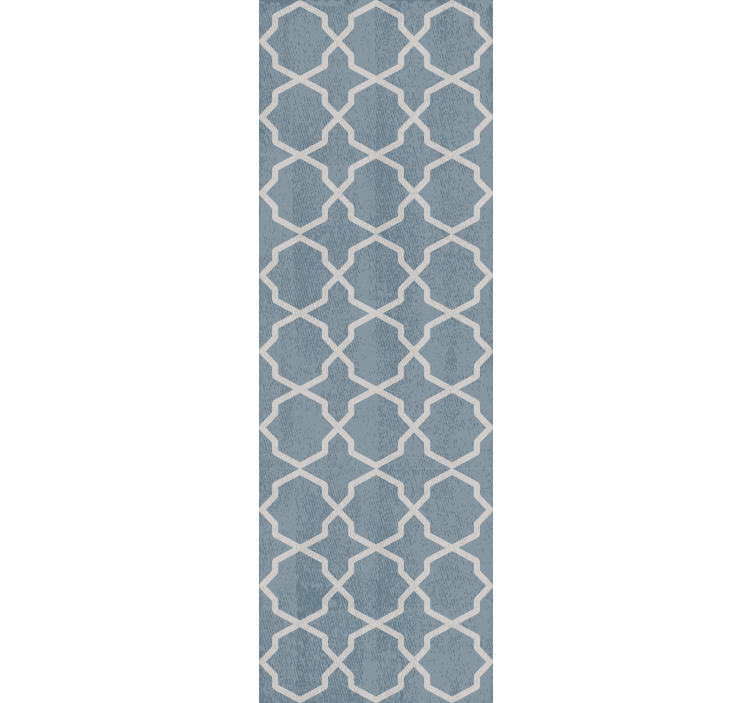 Modern roller blind elegant blue design - TenStickers
