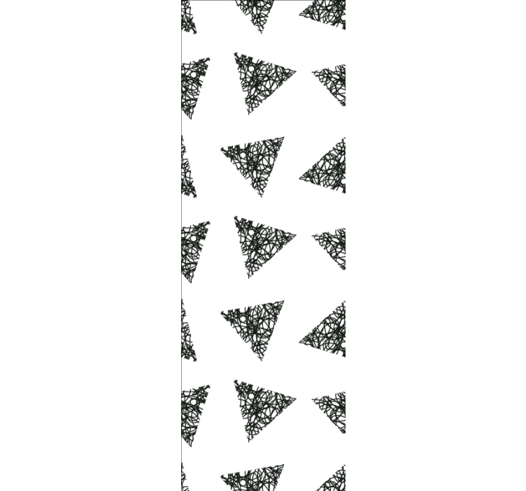 Modern roller blind with unique decay pattern - TenStickers