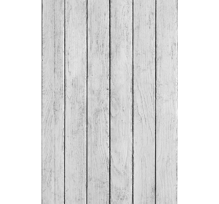 Modern roller blind japandi style white slats - TenStickers