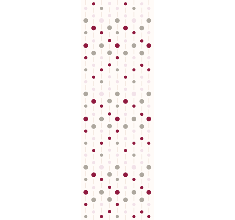 Modern roller blind with pastel dot pattern lines - TenStickers