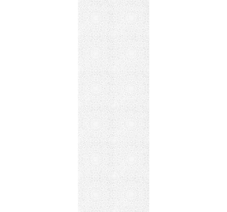 Modern roller blind mandala flower design - TenStickers