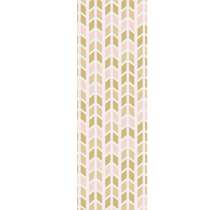 Modern roller blind with colorful symbol patterns - TenStickers