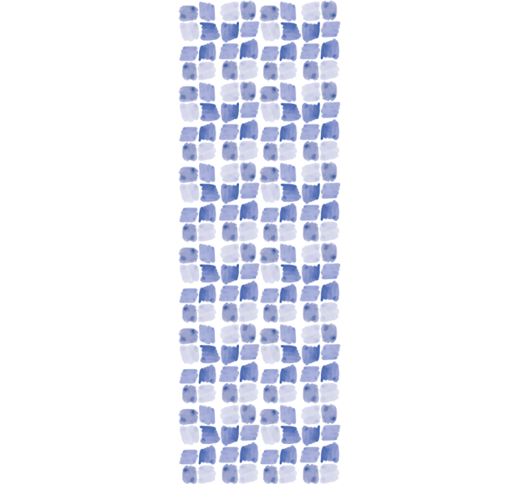 Modern roller blind with random square halftone pattern - TenStickers