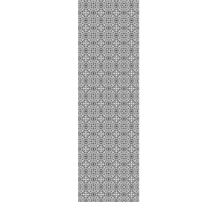 Modern roller blind with contemporary indian design - TenStickers