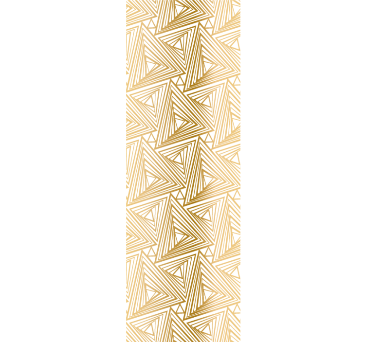 Modern roller blind minimalistic geometric design - TenStickers