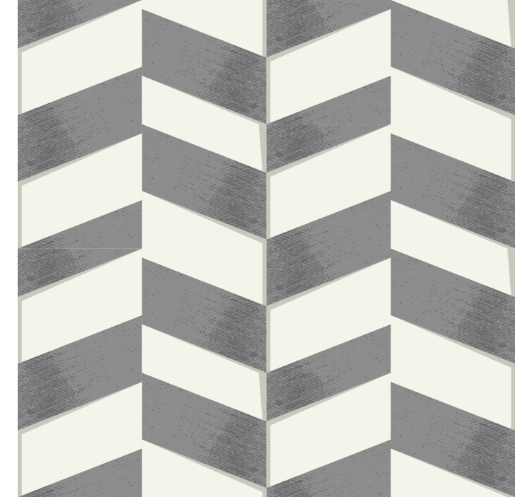 Gray roller blind in grey chevron pattern - TenStickers
