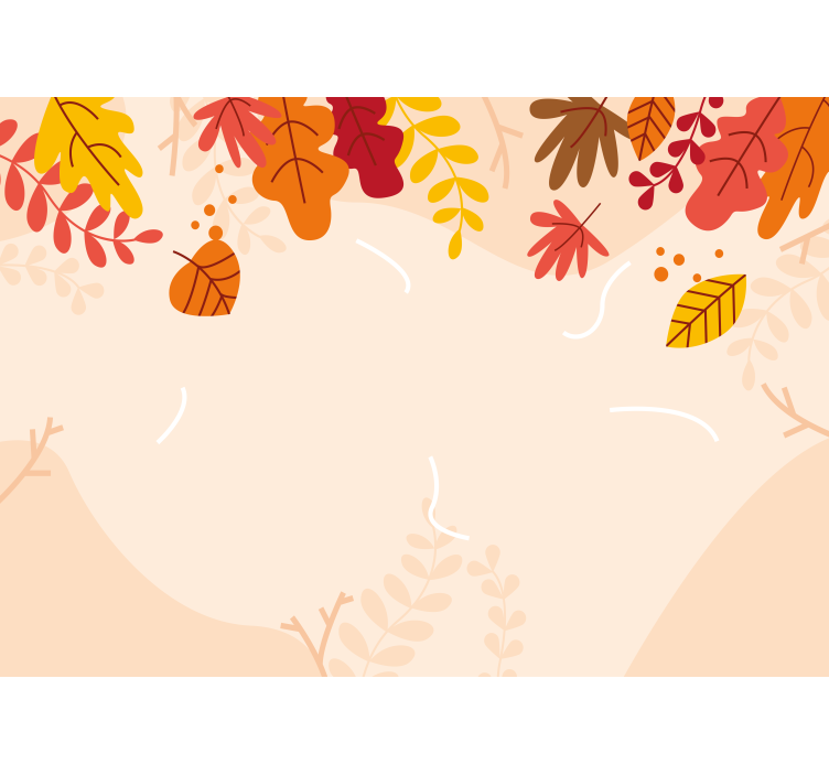 Kitchen roller blind autumn harvest design - TenStickers