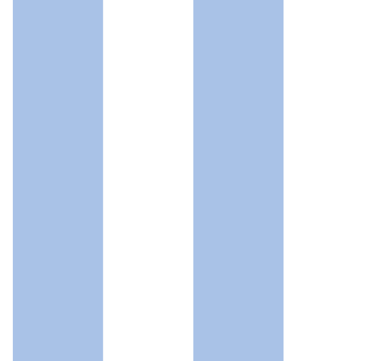 Blue roller blind with blue and white shades - TenStickers