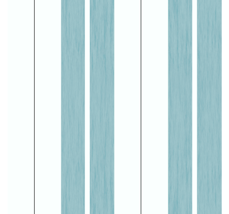 Blue roller blind with turquoise striped shades - TenStickers