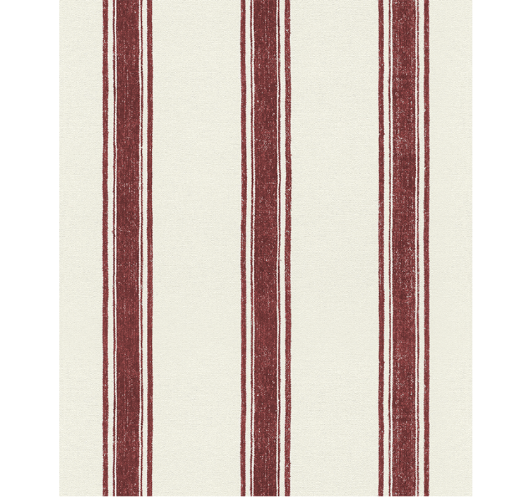 Modern roller blind in red vertical lines - TenStickers
