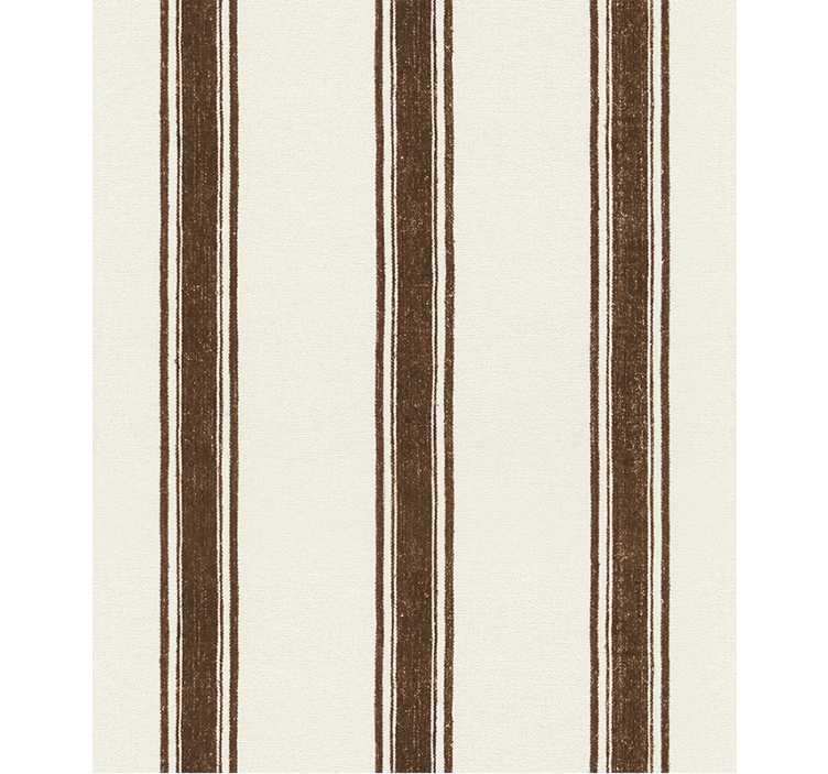 Modern roller blind in brown vertical lines - TenStickers