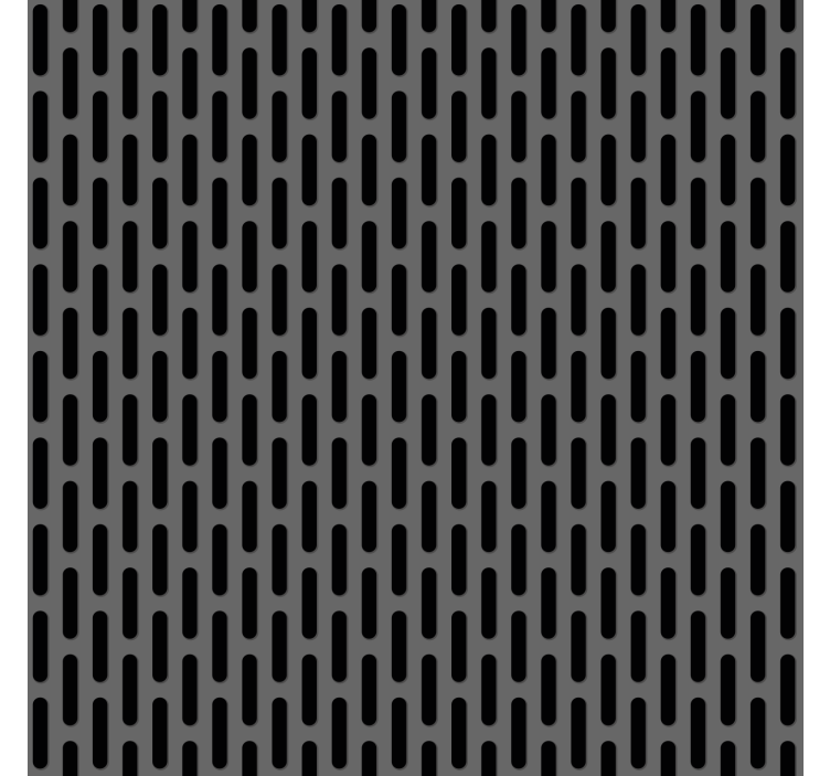 Modern roller blind with black metal grid - TenStickers