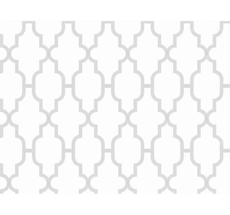 Modern roller blind in grey geometric design - TenStickers