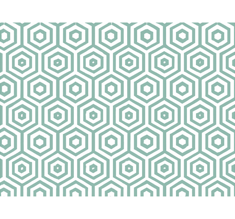 Modern roller blind in abstract geometric design - TenStickers