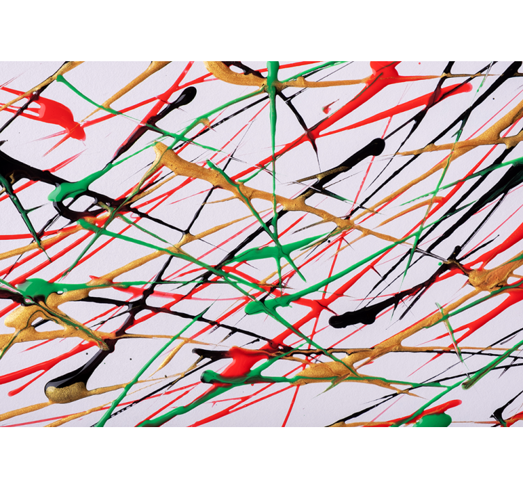 Living room roller blind in splash textured tone - TenStickers