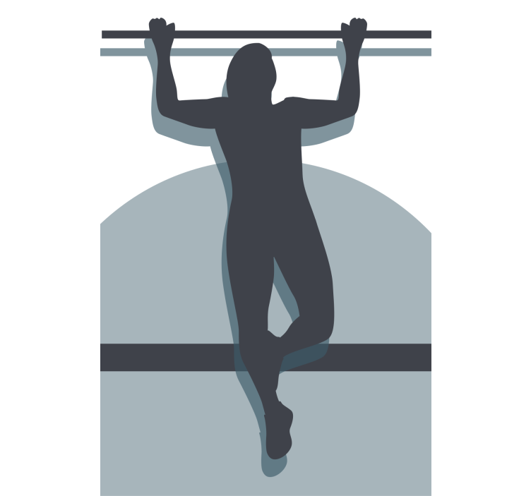 Living room roller blind pull-up design - TenStickers