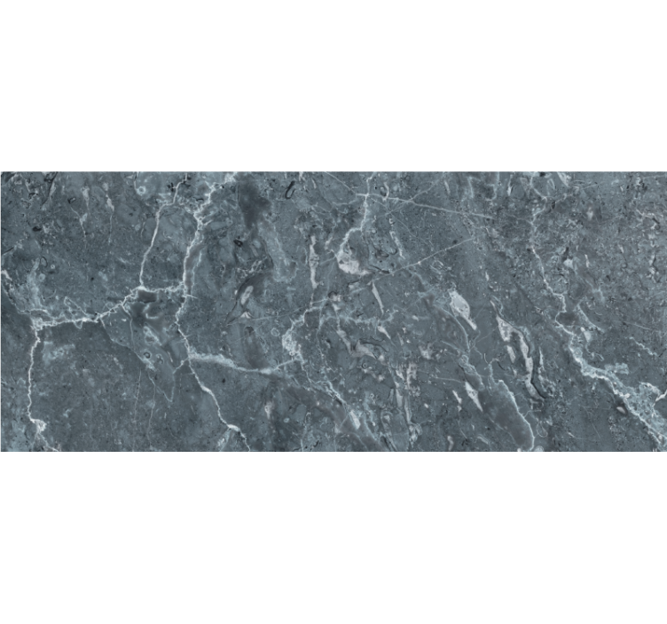 Gray roller blind in modern grey marble design - TenStickers