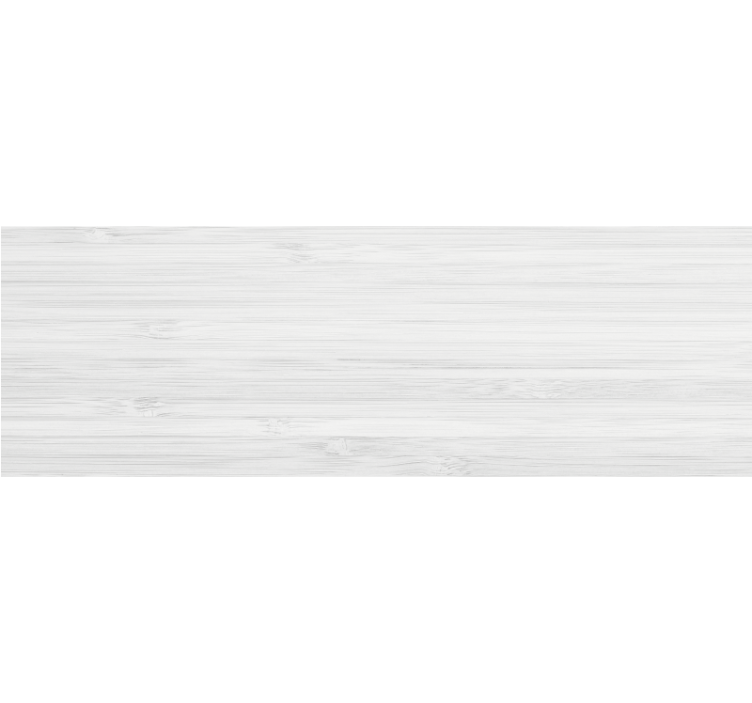 Gray roller blind with stylish white wood - TenStickers