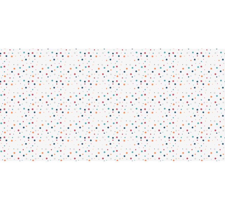 Gray roller blind for kids in nordic style with dots - TenStickers