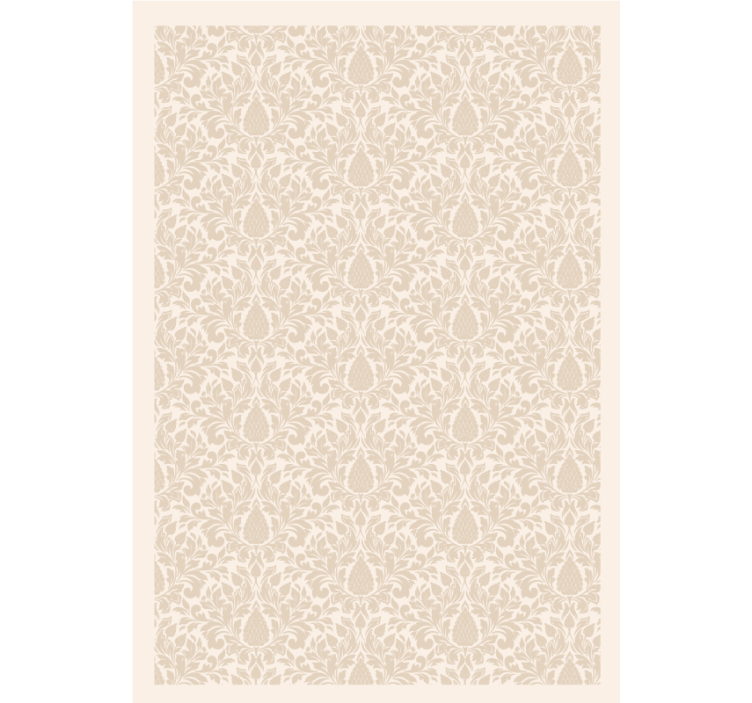 Beige roller blind with archibald pattern - TenStickers