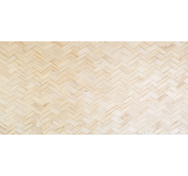 Beige roller blind with subtle textured flooring - TenStickers