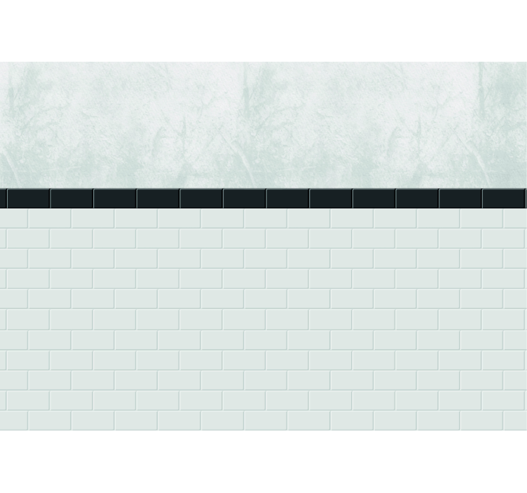 White roller blind for white tiled spaces - TenStickers