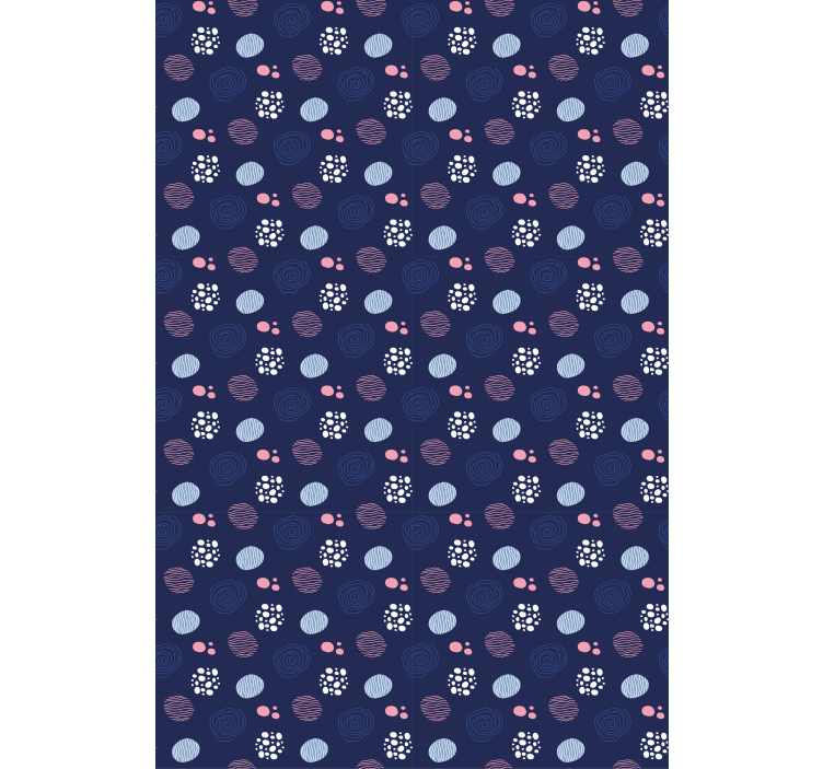 Abstract Circle Patterns texture and pattern roller blind - TenStickers