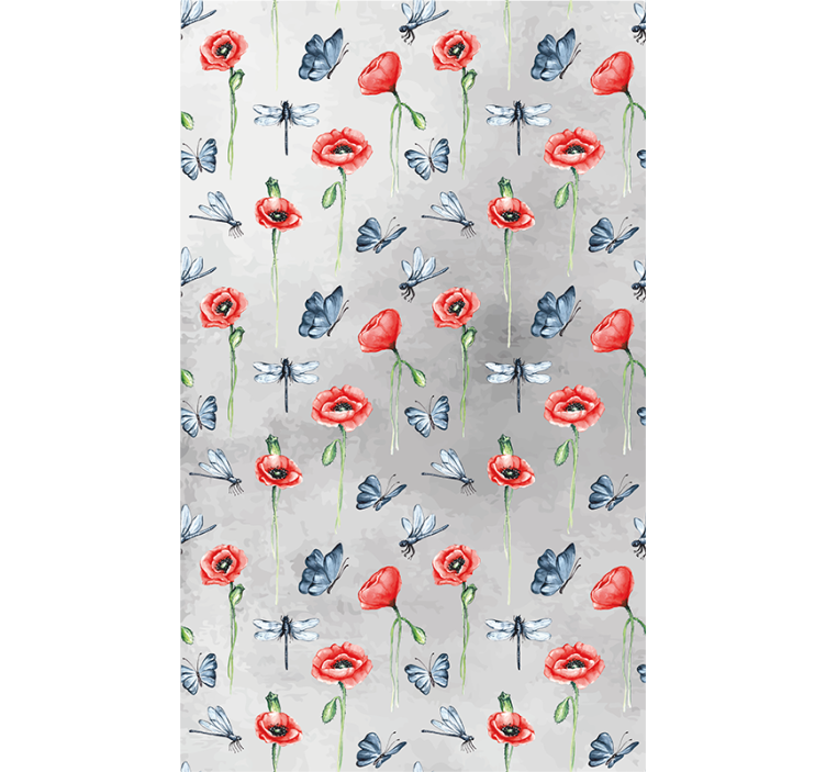Happy garden Flowers and plant blind - TenStickers