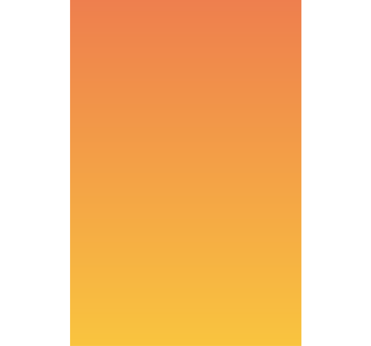 shades of orange colors Master bedroom blind - TenStickers