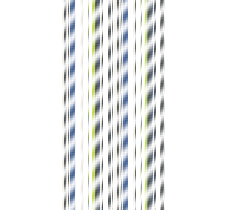 Striped nature pattern modern roller blind - TenStickers
