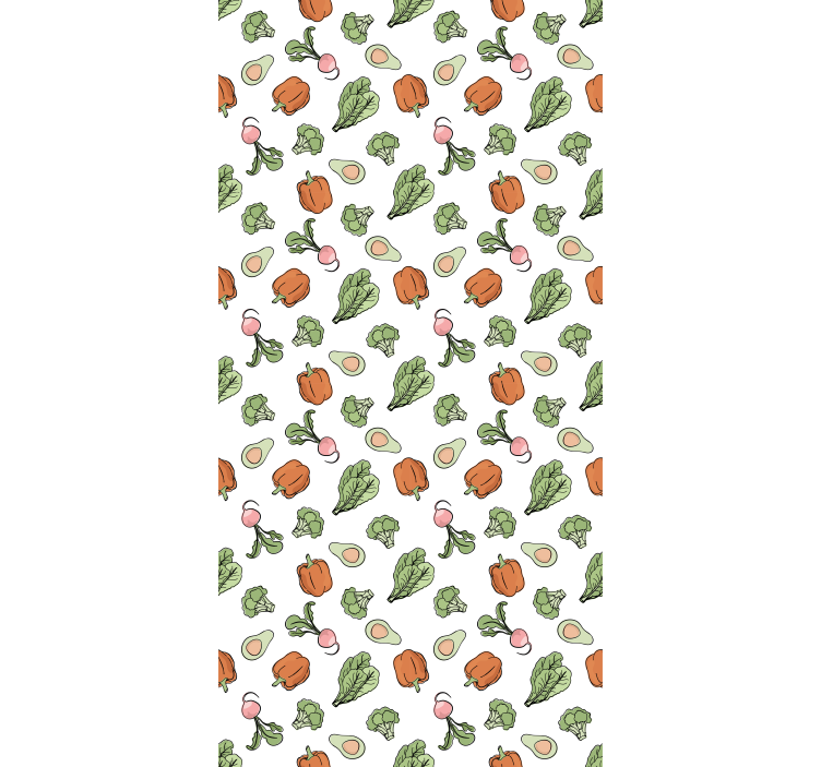 Pepper and avocados Fruit and vegetable blind - TenStickers