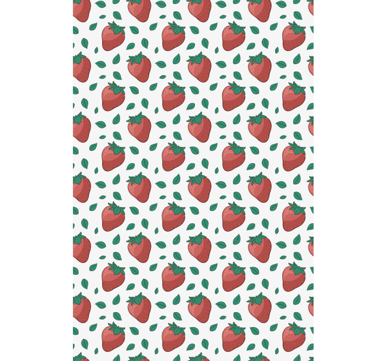 Strawberry and leaves Fruit and vegetable blind - TenStickers