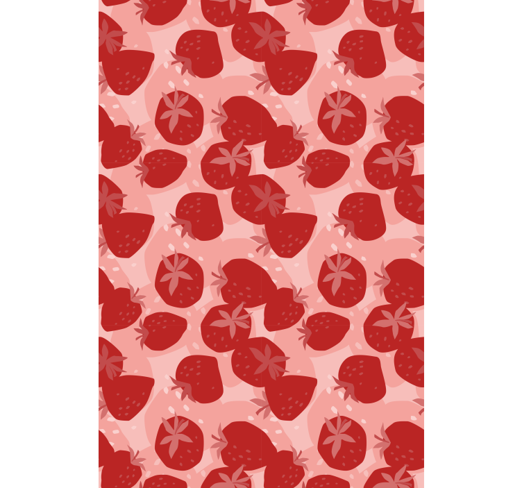 Strawberry Theme fruit and vegetable roller blind - TenStickers