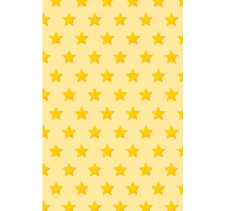 Yellow star pattern original roller blind - TenStickers