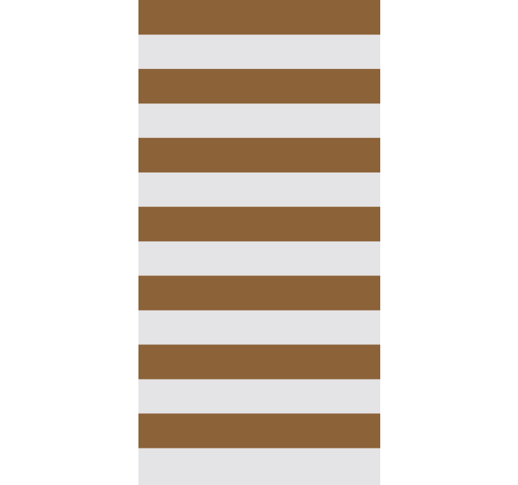 Striped Earth tones elegant roller blind - TenStickers