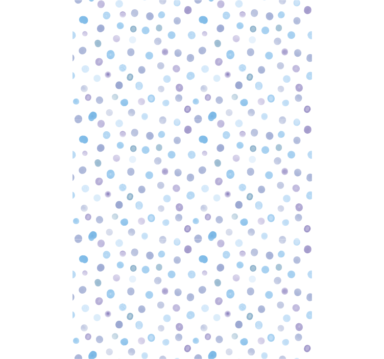Texture and pattern roller blind blue dot design - TenStickers