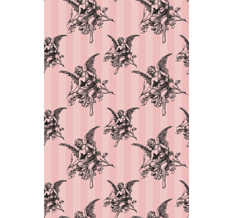Cherub Motif Design roller blind - TenStickers