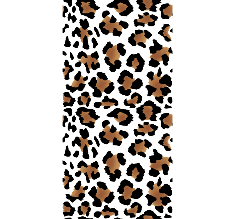 Leopard Spot Motif animal roller blind - TenStickers