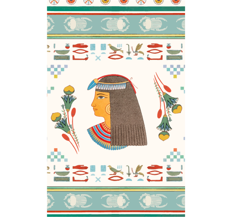 Egyptian Goddess Neith Original roller blind - TenStickers