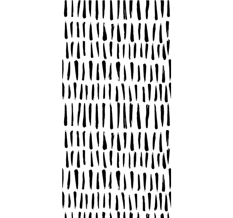 Vertical Black Strokes texture and pattern roller blind - TenStickers