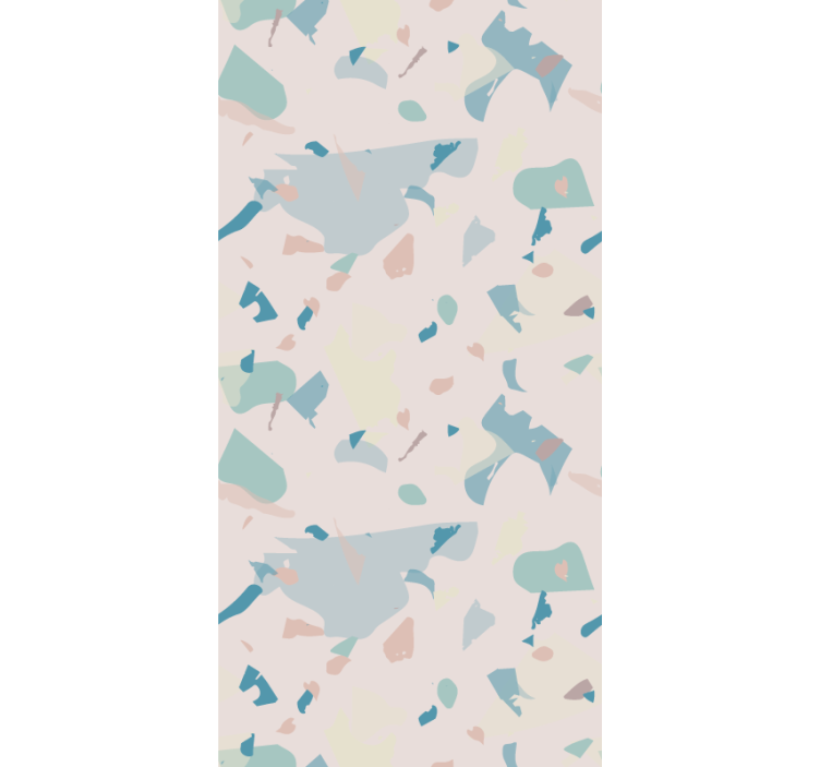 Texture and pattern roller blind abstract shapes design - TenStickers