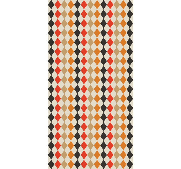Retro 80 pattern  More vintage roller blind - TenStickers