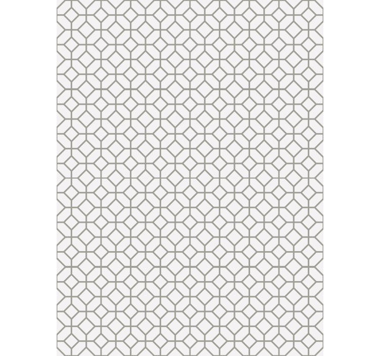Squared "Hamptons" pattern Elegant blind - TenStickers