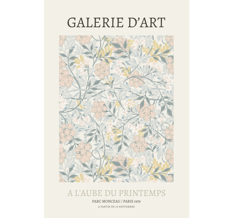 Galerie d'Art poster Blind painting - TenStickers