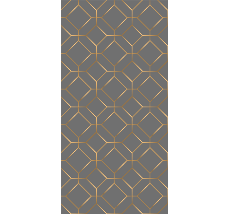 Geometric Patterned Design texture and pattern roller blind - TenStickers