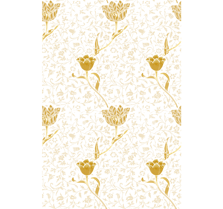 Botanical Wild FLowers Flower blind - TenStickers
